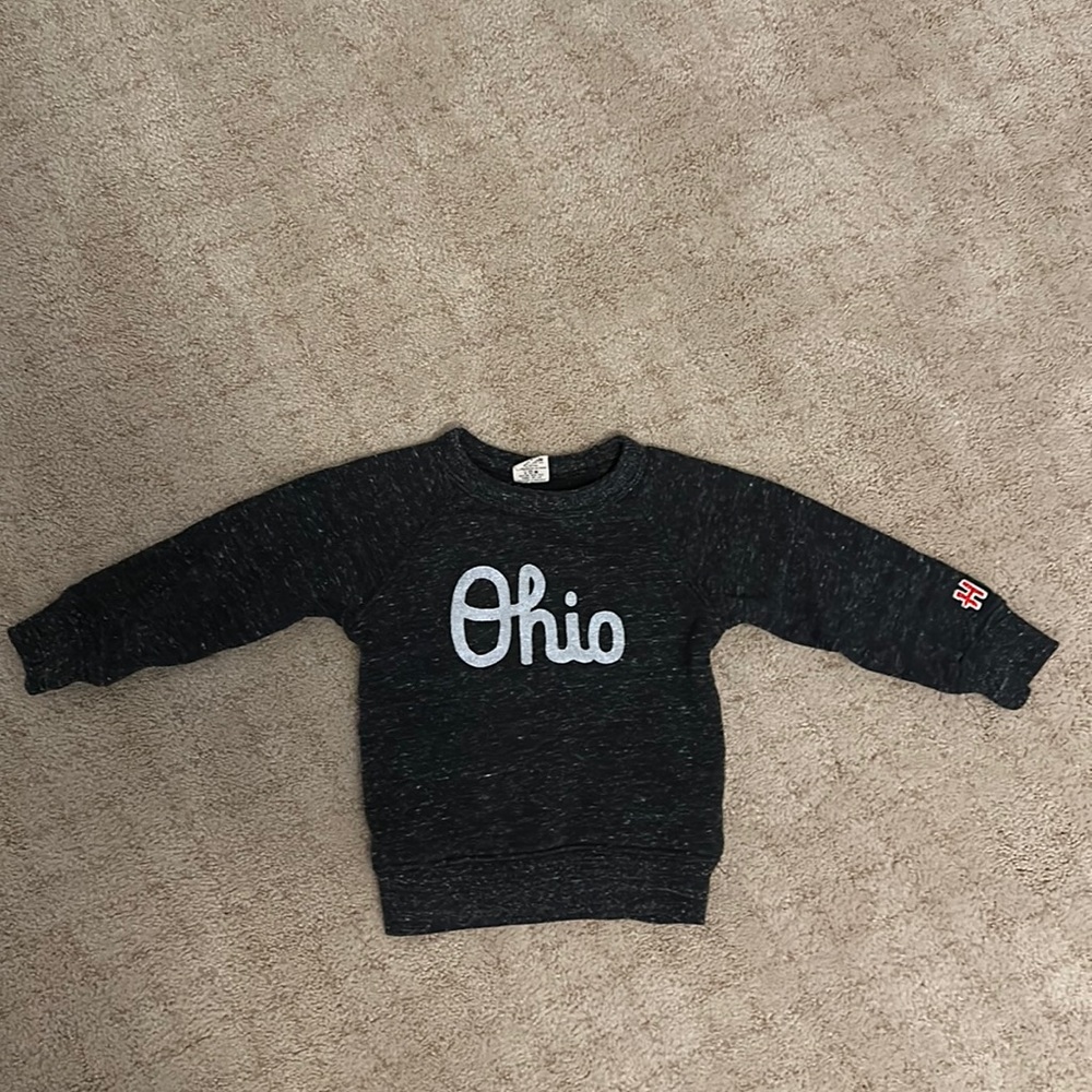 Toddler Homage Script Ohio Sweatshirt